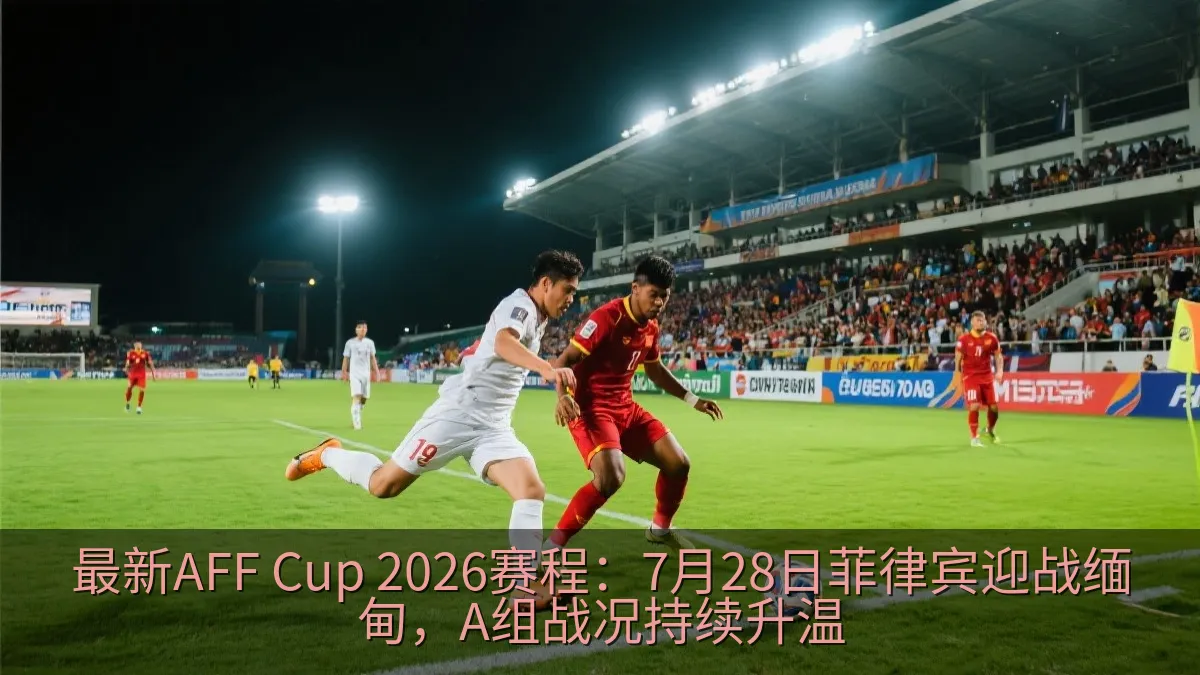 最新AFF Cup 2026赛程：7月28日菲律宾迎战缅甸，A组战况持续升温