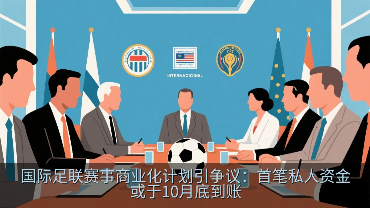 足球管理会议与赛事商业权益讨论场景