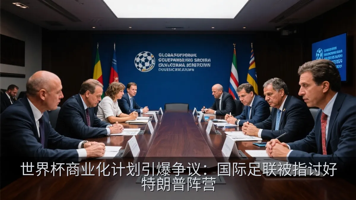 世界杯商业化计划引爆争议：国际足联被指讨好特朗普阵营